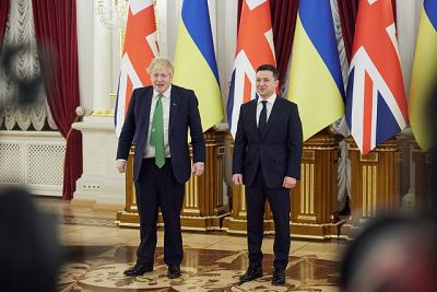 Zelensky and Johnson