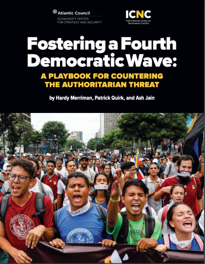 Front Cover of Atlantic Council report