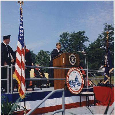 Kennedy at American University