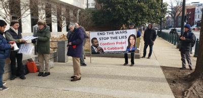 Today a group of patriotic LaRouche activists hit the offices of the entire U.S. Senate with the LaRouche Organization’s dossier