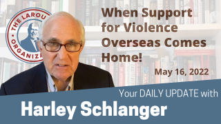 Harley Schlanger -- When Support for Violence Overseas Comes Home!