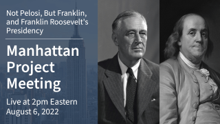 Not Pelosi, But Franklin, and Franklin Roosevelt's Presidency
