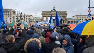 Berlin Anti NATO rally