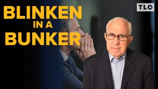 blinken staring blankly