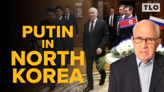 putin in north korea with kim jong-un