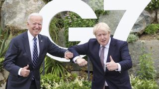 Joe Biden Boris Johnson