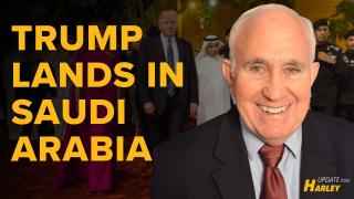 Trump Lands in Saudi Arabia