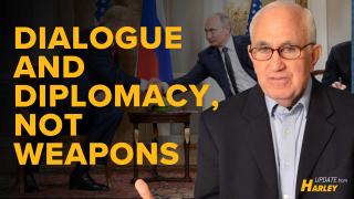 Dialogue and Diplomacy, Not Weapons