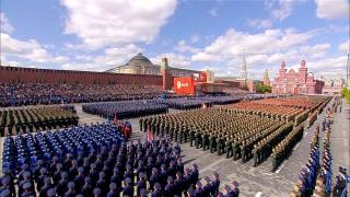 The May 9 Moscow Victory Day celebration. Credit: kremlin.ru
