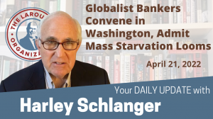 Harley Schlanger -- Globalist Bankers Convene in Washington, Admit Mass Starvation Looms