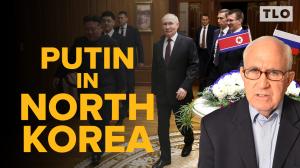 putin in north korea with kim jong-un