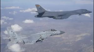 Israeli and Steath bombers
