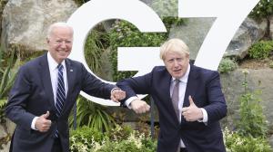 Joe Biden Boris Johnson