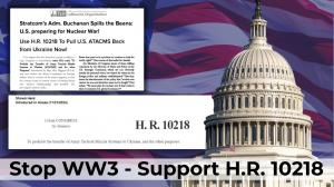 Stop WW3 - Support H.R. 10218