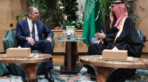  Sergey Lavrov was received by Crown Prince and Prime Minister of Saudi Arabia Mohammed bin Salman Al Saud. Credit: Russian Foreign Ministry