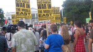 Anti War Rally at White House